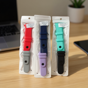 Correa de repuesto para Mi Band 8 9 Pro Rm Watch 4, bandas de silicona coloridas para accesorios de reloj inteligente - Product Image 3