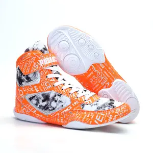 2022 Wholesale Professional Wrestling Shoes Women Squat Combat Fight Fitness Gym Training Boxing Shoes Unisex