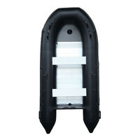 Bateau pneumatique de sauvetage 3m/3.2m/4m/4.8m/5m pour 3 personnes, idéal pour la pêche, les loisirs en eaux offshore et le surf
