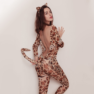 <span class=keywords><strong>Costume</strong></span> cosplay Anime donne adulte leopard mesh tuta gioco di ruolo <span class=keywords><strong>costume</strong></span> gatto 6168 - Product Image 6