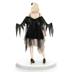 Conjunto de Disfraz de Ángel Oscuro y Demonio Rojo para Mujer, Disfraz de Halloween, Cosplay, Juego de Roles, Primavera 2025, Europa, América, Sudeste Asiático - Product Image 3