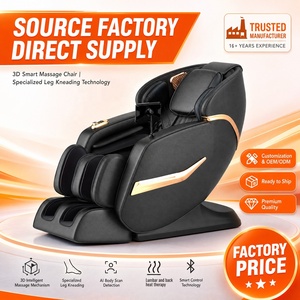 2026 <b>zero</b> <b>Gravity</b> Recliner L26amax Professional <b>Chair</b> Human Touch Luxury Black - Product Image 1