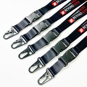 Wholesale US NBA Basketball Club Carabiner Hook Keychain Thermal Gradient Long Lanyard Metal Mobile Work Pass Water Resistant - Product Image 3
