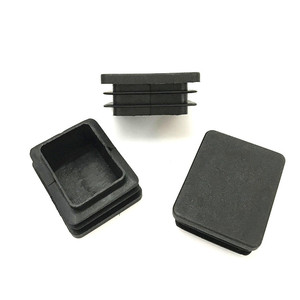 40x50 squareplastic đúc hồ sơ cuối phích cắm, ống vuông ống mũ, nhựa kết thúc mũ cho ống thép - Product Image 2