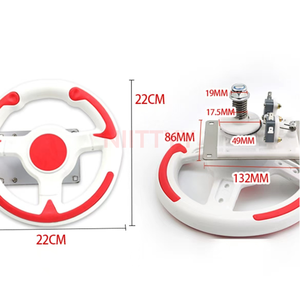 Nouveau bricolage Crazy Racing <span class=keywords><strong>volant</strong></span> jeu <span class=keywords><strong>de</strong></span> course d'intérieur pour enfants avec garantie d'un an en espagnol japonais - Product Image 5