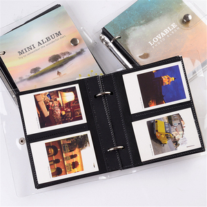 Mini Album <span class=keywords><strong>Photo</strong></span> Transparent PVC Couverture Classeur <span class=keywords><strong>Livre</strong></span> Intégré pp page <span class=keywords><strong>pour</strong></span> 3 4 pouces Photos Stockage Photos Album <span class=keywords><strong>Livre</strong></span> - Product Image 2