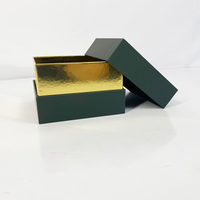 Boîte en papier rigide avec couvercle et base imprimés avec un logo personnalisé pour l'emballage de cosmétiques et de bijoux, vente en gros, haute qualité, respectueuse de l'environnement
