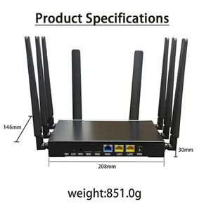 <span class=keywords><strong>Router</strong></span> CPE SDX62 AX3000 MTK7891 WIFI6 5G, Módulo RM520N-GL, Ranura Dual SIM, <span class=keywords><strong>Router</strong></span> Inalámbrico Wifi, Punto de Acceso Móvil - Product Image 6