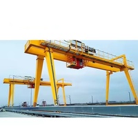 Prix usine grue à portique électrique chantier naval construction navale 5 tonnes 10m levage palan moteur roulement moteur boîte de vitesses moteur