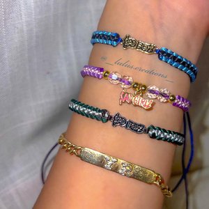 Di alta qualità tristi BOYZ uomo e donna oggetto di moda versatile multi strato tessuto braccialetto regolabile lunghezza - Product Image 6