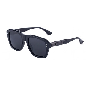 Lunettes de soleil polarisées carrées Tecno pour hommes, monture noire, lentille TAC, protection UV400, pare-soleil de conduite, type 3 - Product Image 5