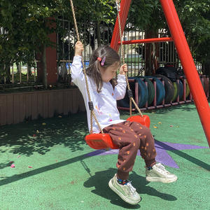 Columpio Doble para Niños, de Plástico Resistente, para Exteriores, Parque <span class=keywords><strong>Infantil</strong></span>, Trampolín, Casa de Juegos, Jardín, Guardería - Product Image 6