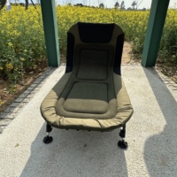 Camping pliant lits simples 600D sac de randonnée en plein air salon sacs de couchage pliables cadre en métal lits de camping