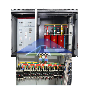 YB loạt cao áp Pad gắn trạm biến áp Trạm Sạc kết hợp loại để sử dụng ngoài trời ba pha 11kv - Product Image 4