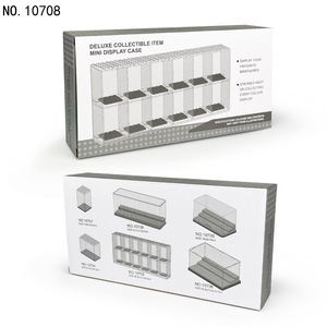 BLOCKMOC 10708, 12 Piezas, Caja de Plástico Transparente para Minifiguras, Estuches para Bloques de Construcción, Juguete para Niños de 6+ Años, Desarrollo de la Inteligencia, ASTM - Product Image 4
