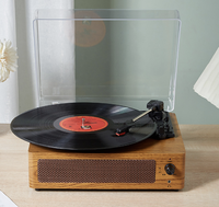Valise portable tourne-disque 33/45/78 tr/min lecteurs de disques avec USB bleu vers PC enregistrement dentaire et haut-parleur stéréo phonographe rétro