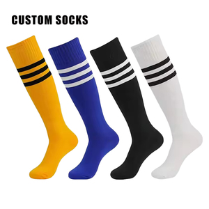2026 biểu tượng tùy chỉnh thể thao thể thao Mens Crew tùy chỉnh chống trượt Vớ với Grip - Product Image 1