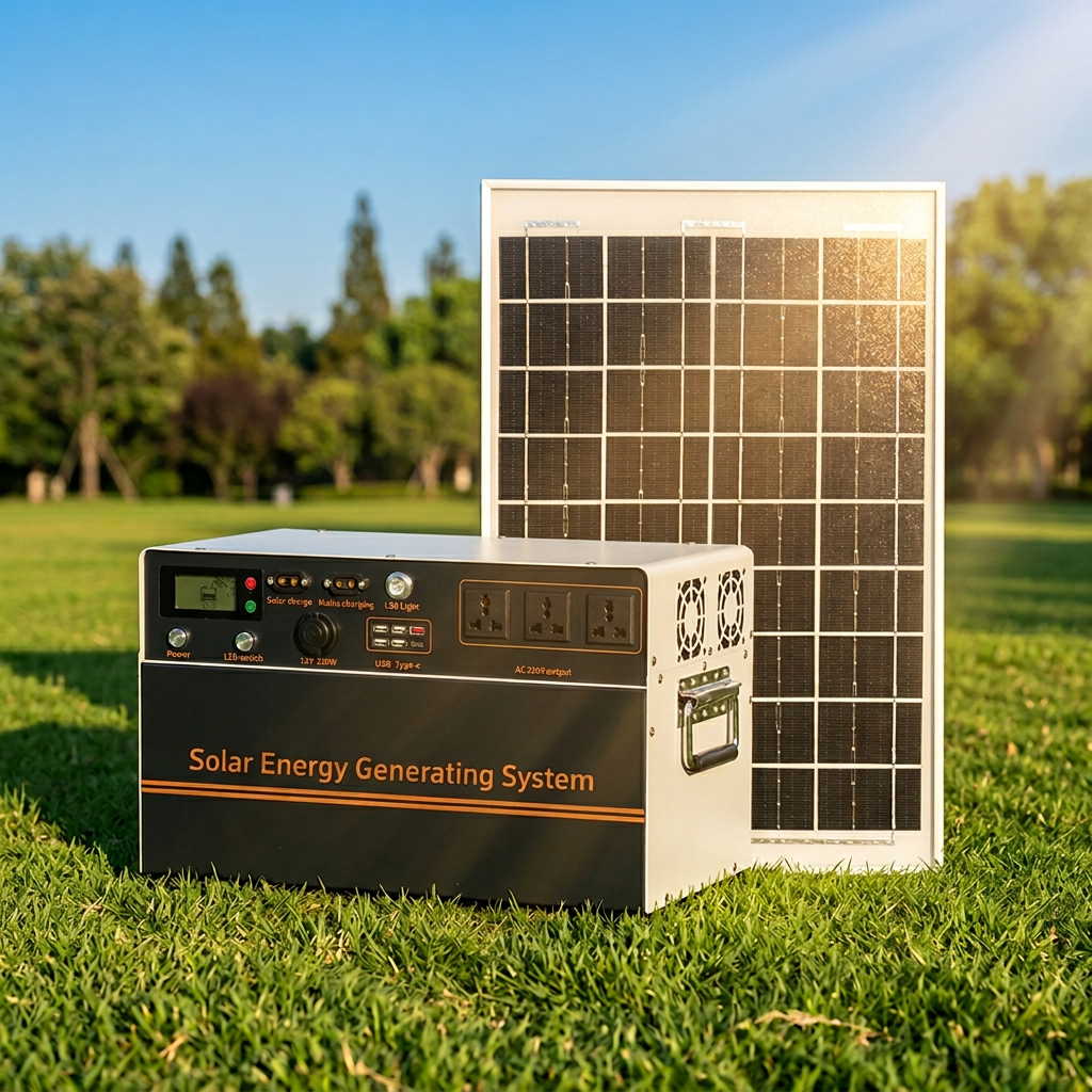 Aiya Solar Photovoltaic Energy Storage System 3000 watt large capacity 4 kWh portable outdoor mobile power supply · image 2
