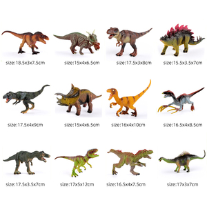 27 Piezas de Juguetes de Plástico para Niños, <span class=keywords><strong>Mini</strong></span> Parque Temático de <span class=keywords><strong>Dinosaurios</strong></span> con Árbol y Huevo de Dinosaurio - Product Image 3