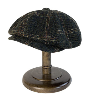 Chapeau de gavroche en laine 8 panneaux <span class=keywords><strong>Paperboy</strong></span> Caps Warm Cabbie Gatsby Painter Hats Vintage Octogonal Cap - Product Image 4