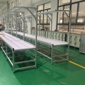 Aluminum Profile Workbench Customized Assembly Line Manual Workshop Fixed Workbench Frame - Product Image 3