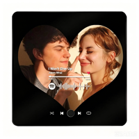 Plaque Spotify personnalisée qui redonne vie à votre chanson préférée, aimant de réfrigérateur musical personnalisé, aimant photo pour réfrigérateur, cadeau pour anniversaire