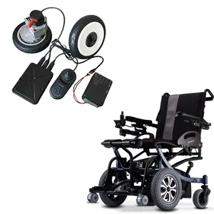 Kit motor ban 12 inci untuk dewasa e-chair fashion dirancang motor joystick pegangan pengendali fungsi rem elektromagnetik