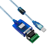 Cable Adaptador USB RS485 RS422 de Alta Calidad UOTEK, Conector USB-A a DB9, Blindaje Trenzado de PVC, para Computadora e Impresora, UT-850N