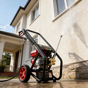 Nettoyeur haute pression à eau avec garantie d'un an, machine de nettoyage par hydrojet, utilisations multiples pour le nettoyage des sites commerciaux - Product Image 1