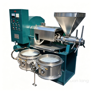 เครื่องกดน้ำมันแบบอัตโนมัติขนาดใหญ่สำหรับเมล็ดฝ้าย เมล็ดทานตะวัน เมล็ดเรพซีด แบบสกัดเย็น กำลังการผลิต 75 กก./ชม. - Product Image 2