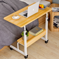 Bureau d'ordinateur moderne en bois massif personnalisable avec rangement, hauteur réglable, pliable, pour chambre, bureau, salle à manger, apprentissage