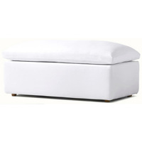 Cloud-Sofa mit Kissen Modernes Minimalistisches Weißes Stoff-Luxus-Dreisitzer-Sofa Wohnzimmer Nordisches Apartment Gepolstertes Sofa