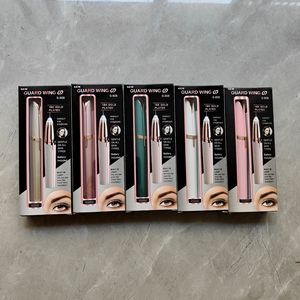 Tondeuse à sourcils électrique, maquillage, batterie, ABS, <span class=keywords><strong>appareil</strong></span> d'épilation sans douleur pour les poils du visage, pour femmes, épilateur - Product Image 5