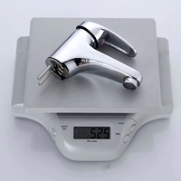 Robinet de lavabo en alliage, fourni par l'usine, avec tige extractible, siphon escamotable et poignée unique, pour le marché européen
