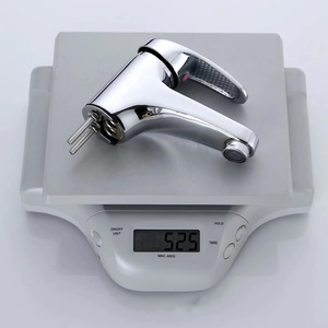 Robinet de lavabo en alliage, fourni par l'usine, avec tige extractible, siphon escamotable et poignée unique, pour le marché européen - Product Image 4