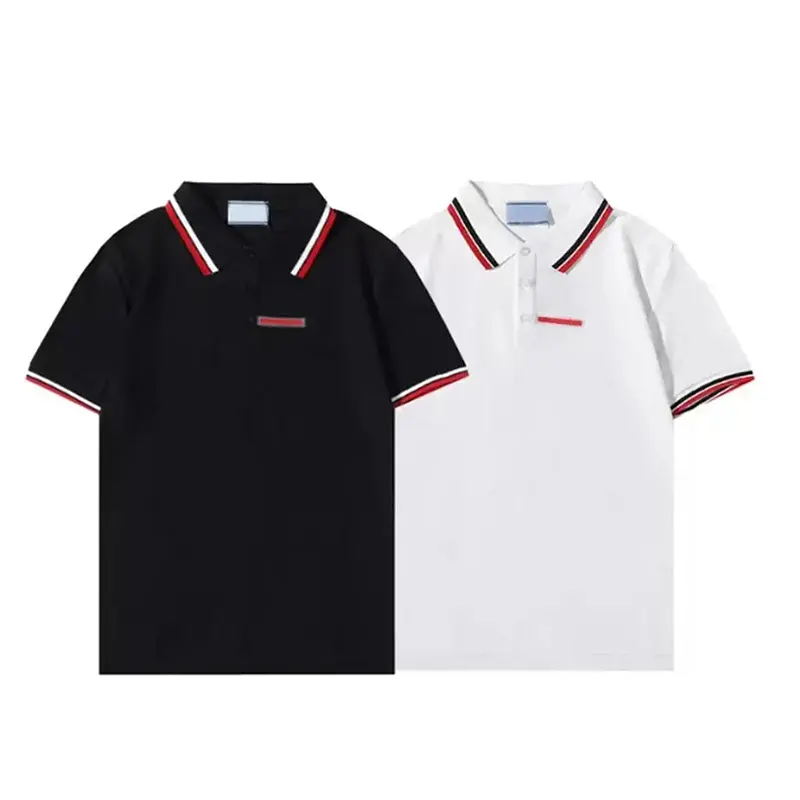 2023 Summer Designer Brand Slim Men Polo Shirt Short Sleeve Variety Style Luxury Clothes Men's Fashion Polos Clothing Replicate