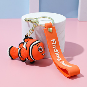 Nouveau Porte-clés Poisson-clown de Finding <span class=keywords><strong>Nemo</strong></span>, Créatif, Dessin Animé, pour Voiture, Prix de Machine à Pinces et Cadeau de Stand de Rue - Product Image 3