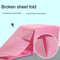 Drap de lit médical jetable, papier d'examen jetable non tissé, drap de lit