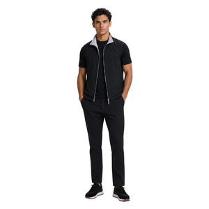 <span class=keywords><strong>Gilet</strong></span> coupe-vent léger de luxe pour <span class=keywords><strong>homme</strong></span>, réversible, personnalisé, rouge brique, <span class=keywords><strong>sans</strong></span> manches, OEM - Product Image 2
