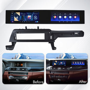 Navihua 21 ''tactile double écran interactif Bluetooth DSP Android Carplay 360 <span class=keywords><strong>GPS</strong></span> Navigation Radio pour BMW F10 F11 2011-2017 - Product Image 5