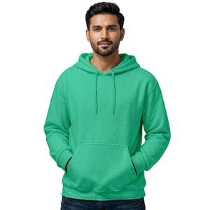 Sudadera con Capucha Extra Grande de Felpa para Hombre, Sudadera de Algodón Grueso, Fabricación OEM, Impresión de Logotipo Personalizado, Suministro al por Mayor - Product Image 1