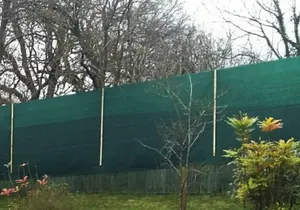 HDPE spor duvar bariyeri net çit ağı sınır duvar için açık ses geçirmez ekran koruyucu