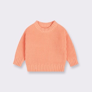 Outono Inverno Unisex Baby Knitted Jumper Ins Popular gola redonda Loose Pullover Sweater <span class=keywords><strong>para</strong></span> meninos e meninas - Product Image 6