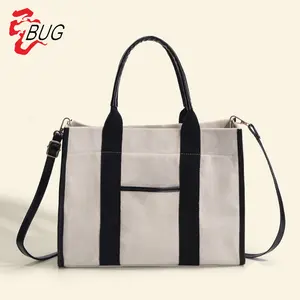 Women Tote Bag Large Shoulder Bag Top Handbag Shoulder Bag Big Size For Ladies Casual Canvas Vintage Handbags Wholesale