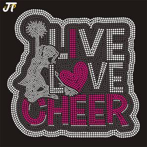 स्थानान्तरण पर उच्च गुणवत्ता वाले खुश गैंडा-खुश परिधान के लिए लाइव प्यार नृत्य हॉटफिक्स डिजाइन - Product Image 3