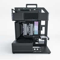 Socooler New ATX Gaming PC Box Boîtier Aerometal en aluminium avec prise en charge RX 6750 GPU pour les joueurs PC