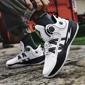 Chaussures de <span class=keywords><strong>basket</strong></span>-ball personnalisées OEM pour hommes baskets de sport plates à la mode chaussures de style <span class=keywords><strong>basket</strong></span>-ball à <span class=keywords><strong>semelle</strong></span> en caoutchouc pour l'été - Product Image 5