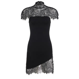 Robe de soirée élégante sans bretelles pour femme avec châle en dentelle délicat, coupe ajustée – Nouveauté en gros - Product Image 6