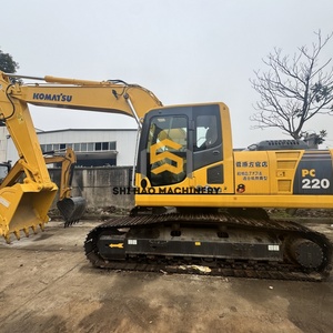 Transport Gratuit pour Projets d'Infrastructure : Excavatrice Hydraulique sur Chenilles d'Occasion Komatsu PC220 de 22 Tonnes - Product Image 2
