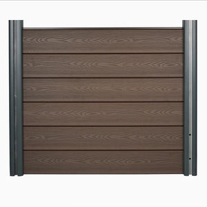 Offre spéciale Protection incendie de niveau B1 en bord de mer Panneau de clôture en bois et plastique Panneaux de clôture en bois bon marché - Product Image 3